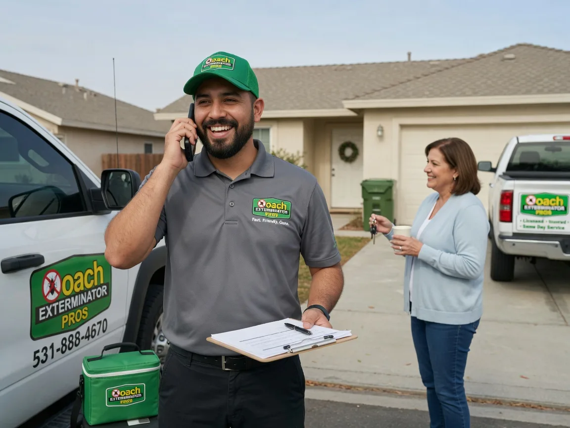 Pest Control Roach Exterminator Hanoverton, OH FAQs
